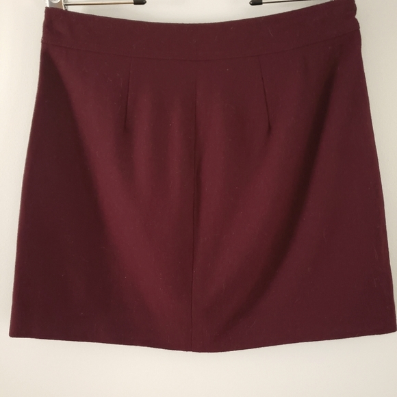 Madewell Fireside Wool Blend Mini Skirt Size 4 - Picture 5 of 7